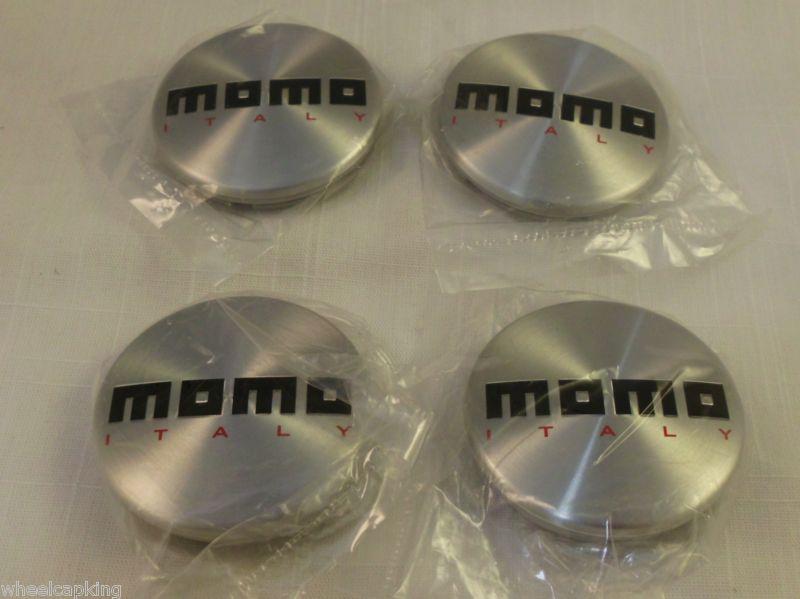 Momo wheels chrome custom wheel center cap caps set of 4 # 397k53 new!