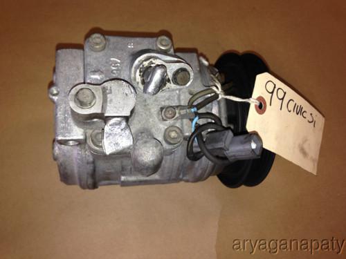 99-00 honda civic oem a/c ac compressor pump si model denso part # 447200-