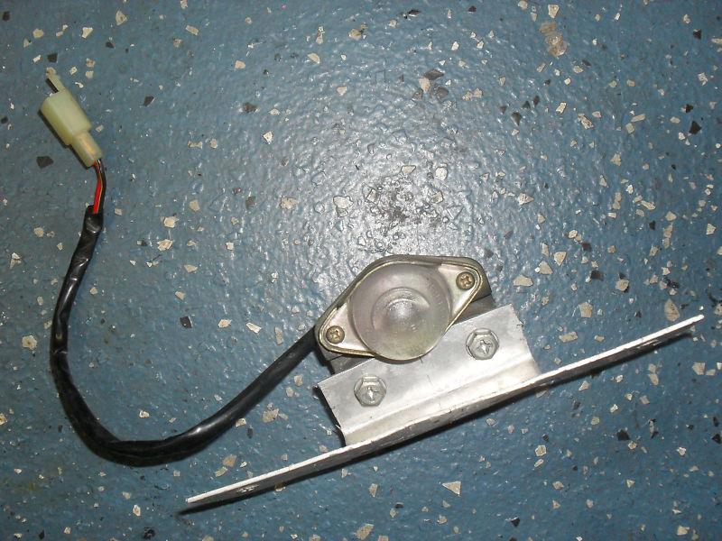 1994 kawasaki zx-11  license plate light and bracket  zx11-d 1993-2001