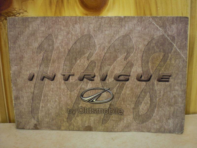 1998 oldsmobile intrigue owner's manual