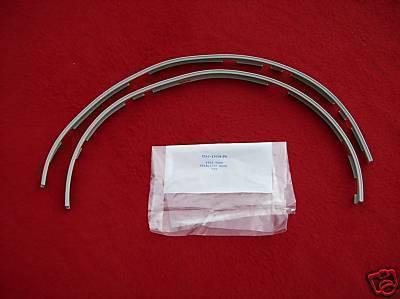 New 1965 ford galaxie, custom 500, xl, ltd headlight bezel seals (pair)