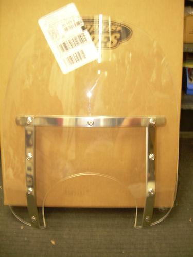 Nos memphis shades slim windshield w/ 9" cutout