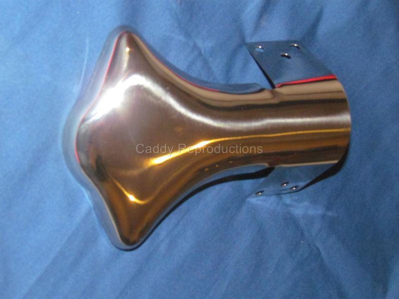 Vintage style exhaust deflector