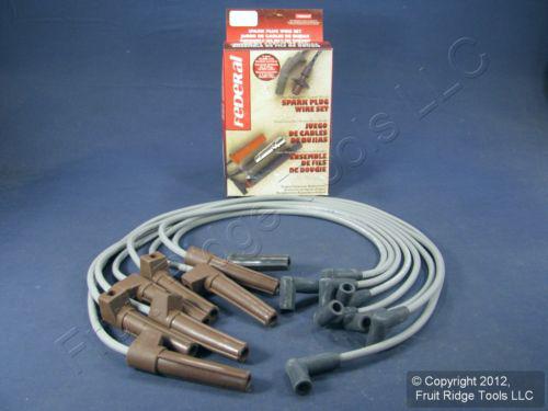 Federal parts 2910 spark plug wire set 85-89 c20 suburban k3500 c3500 p30 v30 v8