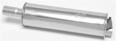 Walker exhaust muffler premium pro-fit 2" inlet/2" outlet steel aluminized each