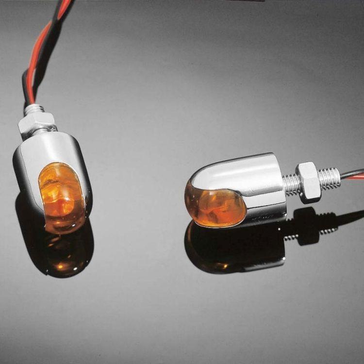 Led marker lighting powercaps (pair) - amber