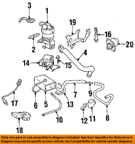 Gm oem 24506939 egr valve gasket