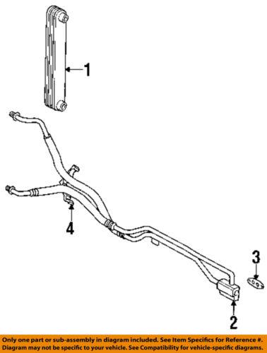 Gm oem 15203889 engine oil cooler part/component/engine oil cooler gasket