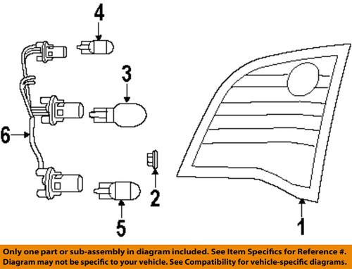 Volkswagen oem 7b0945103 tail light bulb-tail lamp bulb