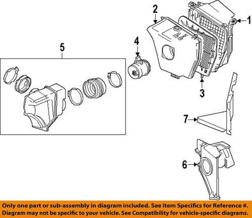 Cadillac gm oem 25798270 air filter