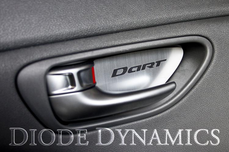 2013 dodge dart - door handle accent plates - colors!