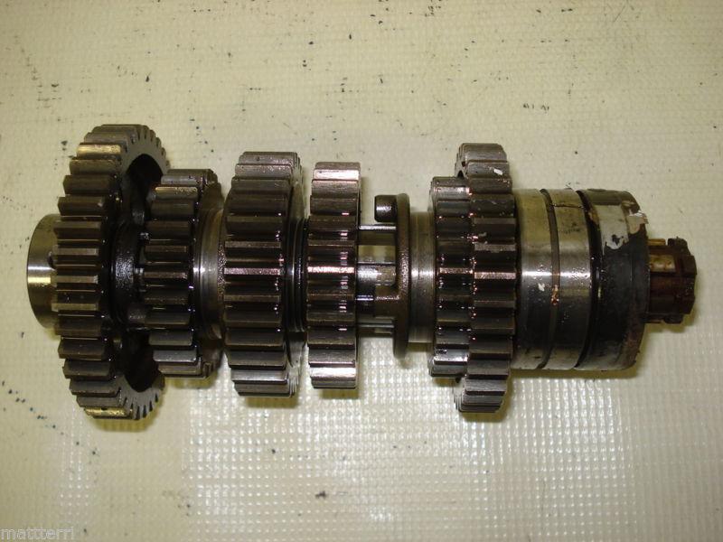 75 honda cb360t cb 360 cb360 transmission countershaft / output secondary shaft