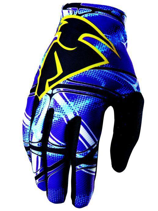 Thor 2013 void glove purple mx motorcross atv l large gloves new  