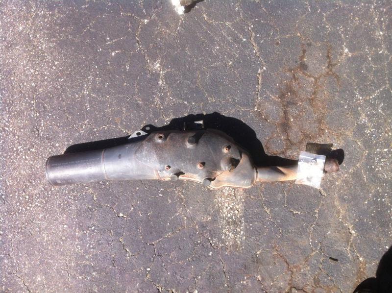 Used oem exhaust muffler for '93-'96 klx 650c #18090-1300