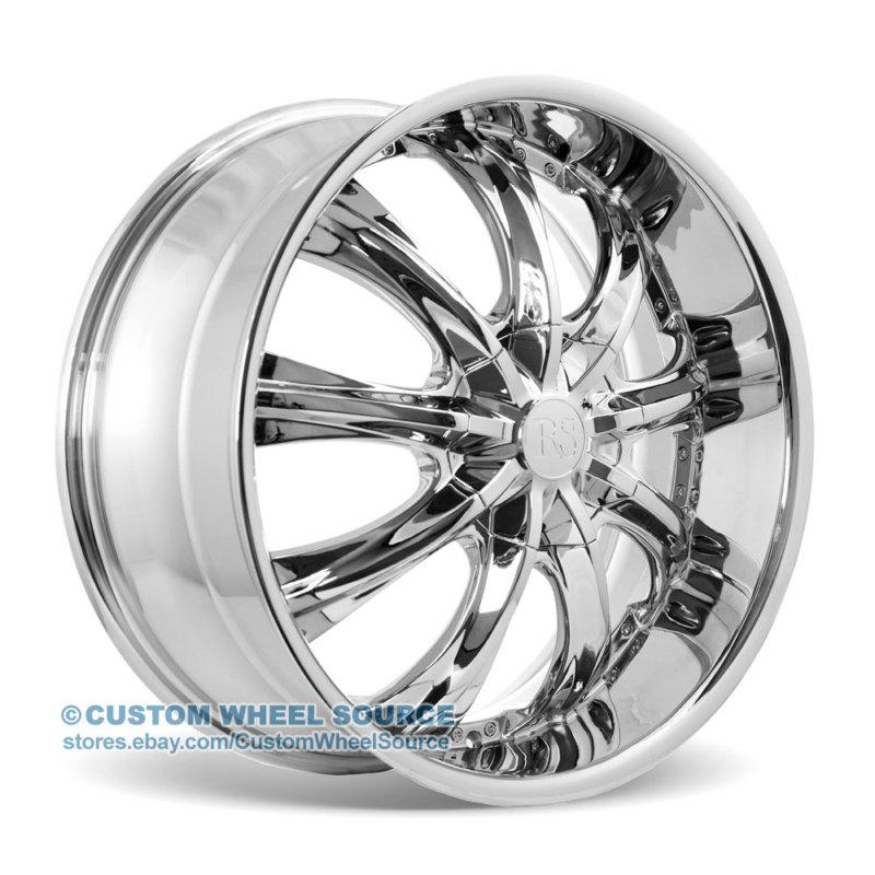 22" chrome rims mazda mitsubishi nissan volvo rsw33 redsport wheel tire package