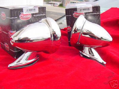 2 s/s bullet mirrors triumph tr3 tr4 spitfire gt6 mga vw vintage race car scca