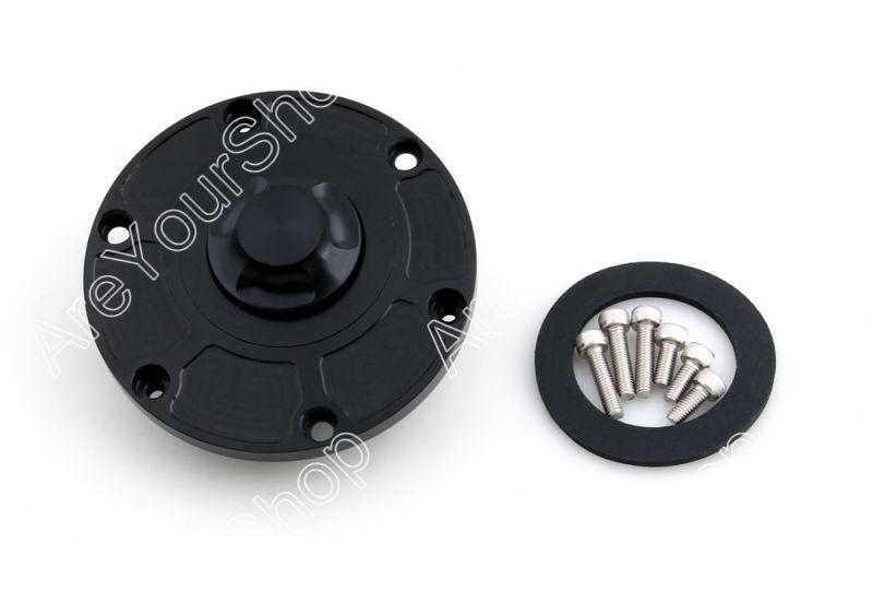 Fuel gas cap for kawasaki ninja ninja 250 250r ex250 2008-2012 black