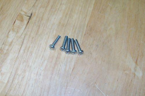 5 float bowl screws for mikuni carburetors 4mm x 16mm