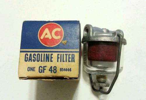 Nos gf 48 ac glass bowl gasoline filter