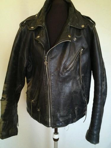 Harley davidson old leather jacket