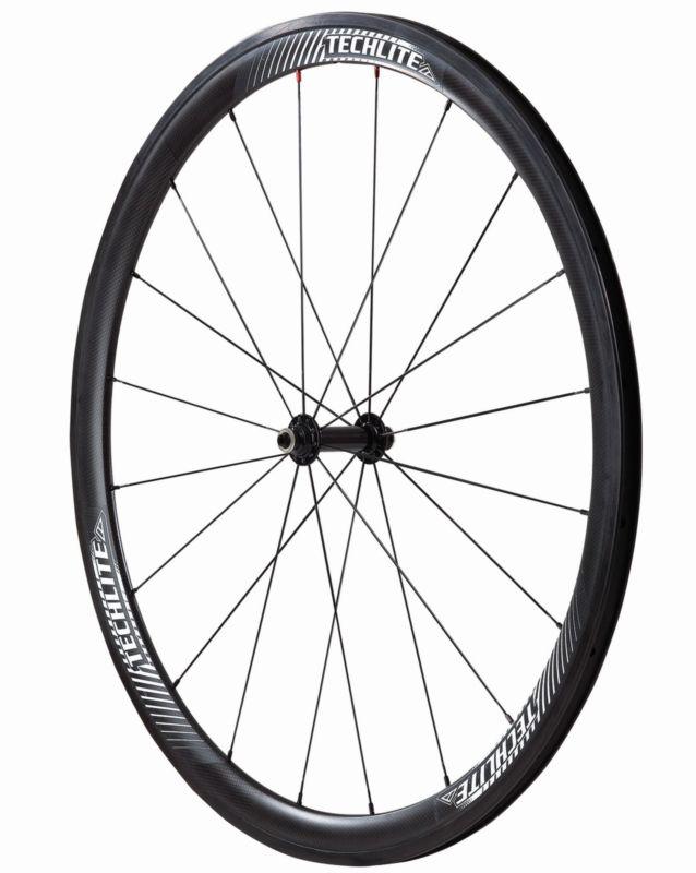 Oneal-mx/techlite carbon tubular wheelset(front&rear wheels),black,38mm profile