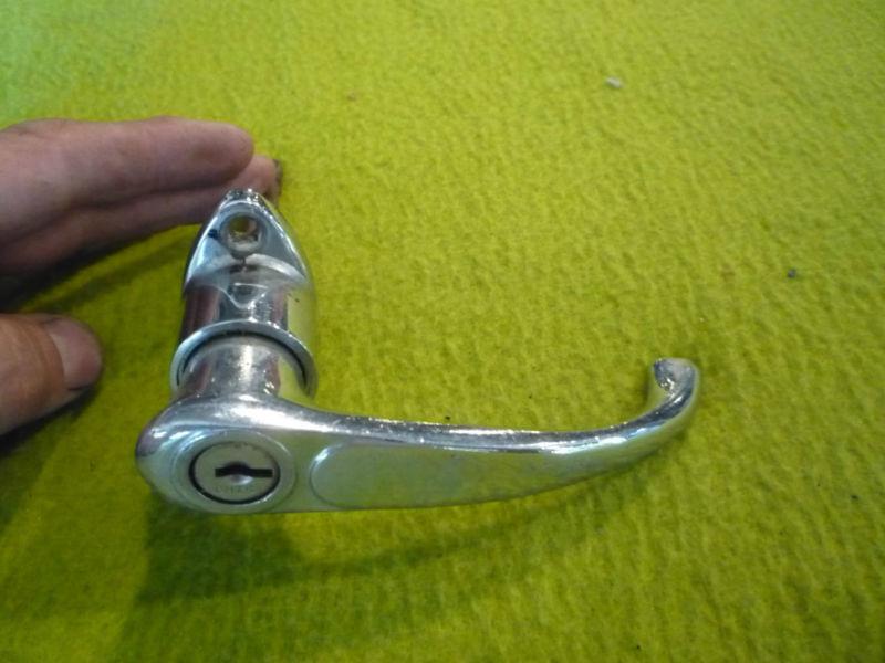 1937 chrysler royal exterior trunk handle - no reserve