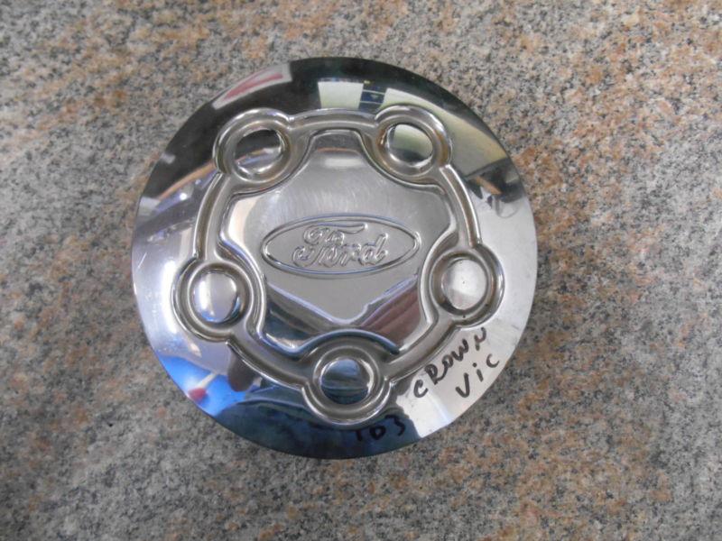 F870-1a096-cb  2003-2010 ford crown victoria chrome center hub cap hubcap g-2