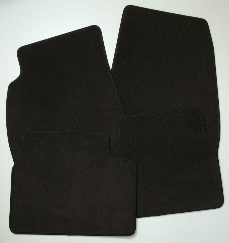 New oem factory black floor mats carpeted floormats front rear set left back