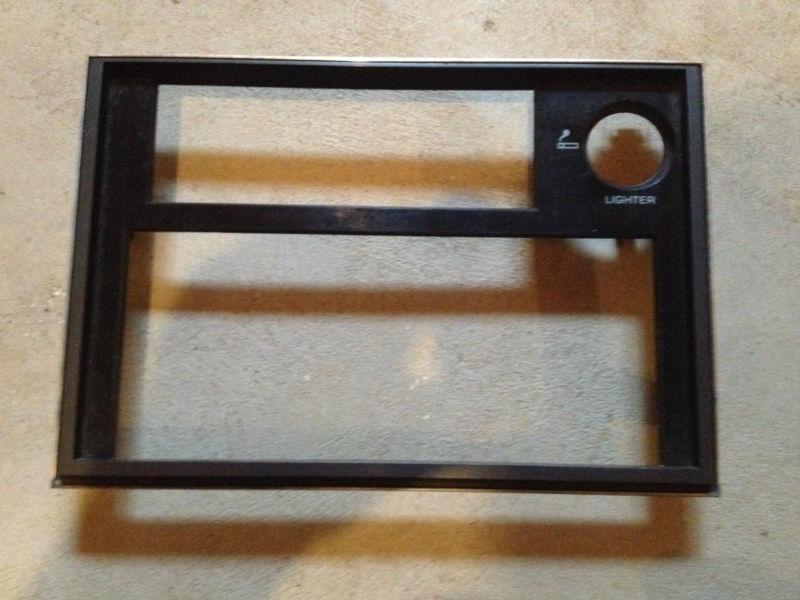 Buick grand national turbo regal radio bezel and cigarette lighter