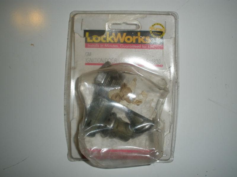 Lockworks gm ignition door lock set ls15830    bwd automotive 594780-02