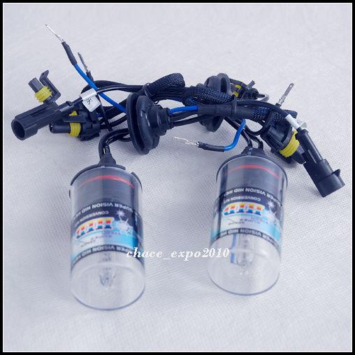 2 hid xenon car headlight bulb lamp 9004/hb1 10000k 35w