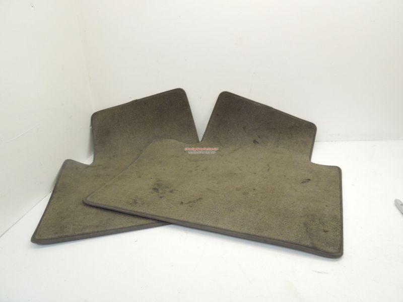 Audi a8 d2 fl tango pair of rear carpet floor mats	