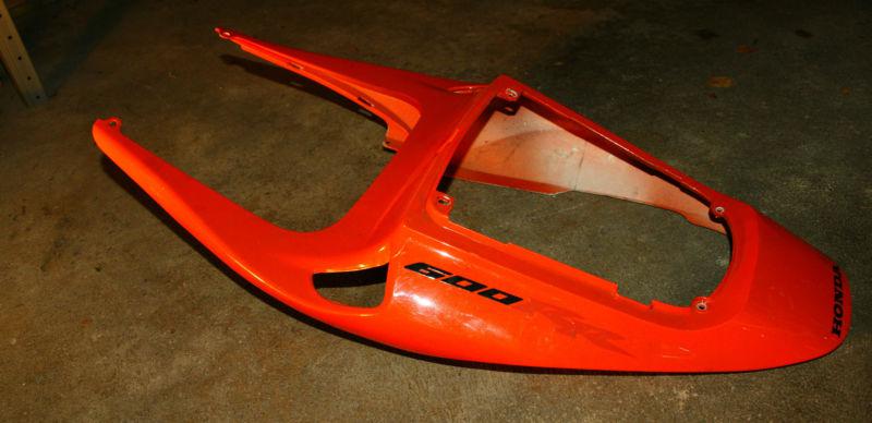 2005-2006 cbr600rr tail fairing section orange tribal