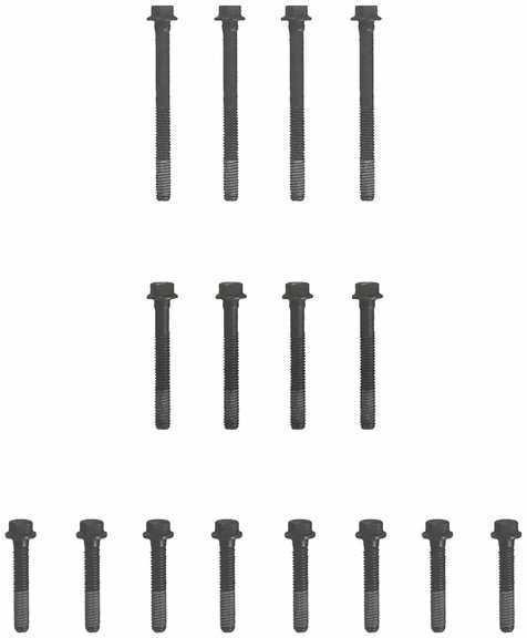 Fel-pro gaskets fpg es74031 - cylinder head bolt set