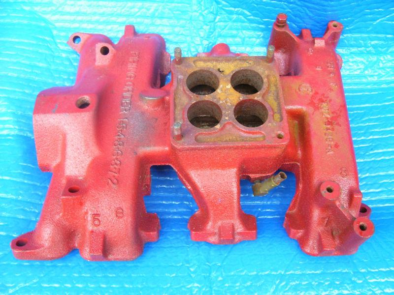 1956 ford fairlane 292, 312 y block intake manifold, victoria, '54 '55 '57 272.