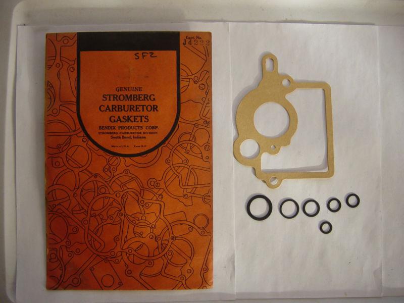 Carb gasket set for 1939-1941 gmc trucks with a stromberg sf-2 sfm-2 carburetor