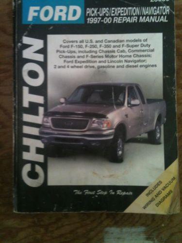 Chilton manual, ford pick-ups 1997-00