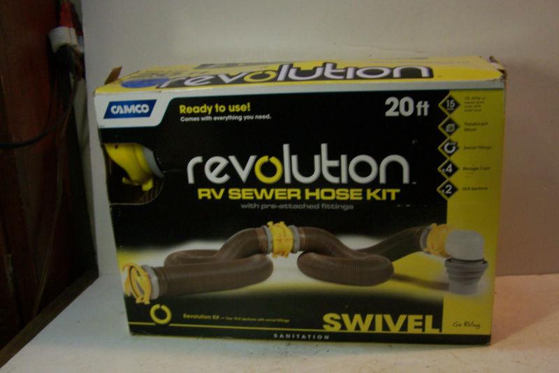 Revolution rv sewer hose kit-nib