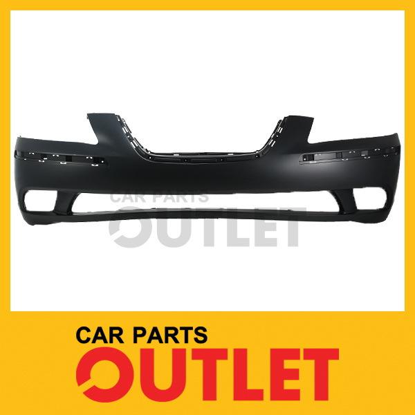 Replacement front bumper cover for 09 10 hyundai sonata gl limited 4dr sedan new