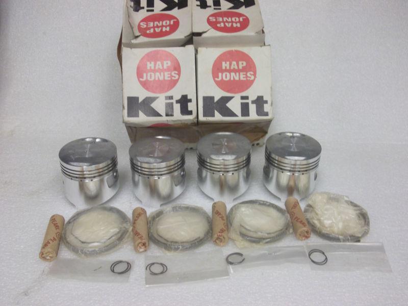 Honda hap jones cb750 cr750 new piston ring kit  s/12 30 3.00 os nos vtg