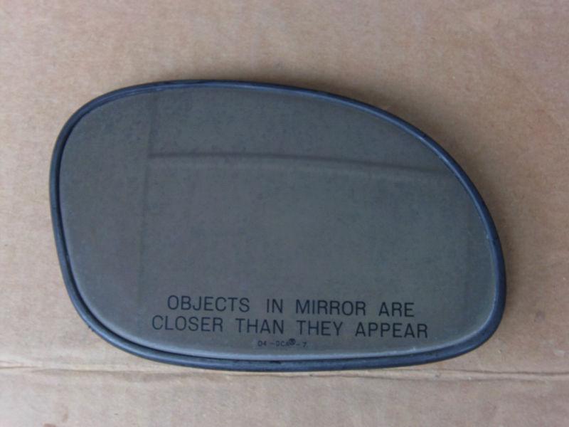 97-98 lincoln mark viii passenger side heated dim mirror glass only