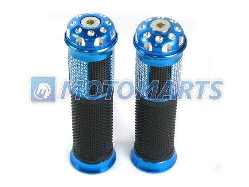 22mm blue handlebar hand grips for cb 400 600 900 cb1000r 1300 cbf cbx hornet