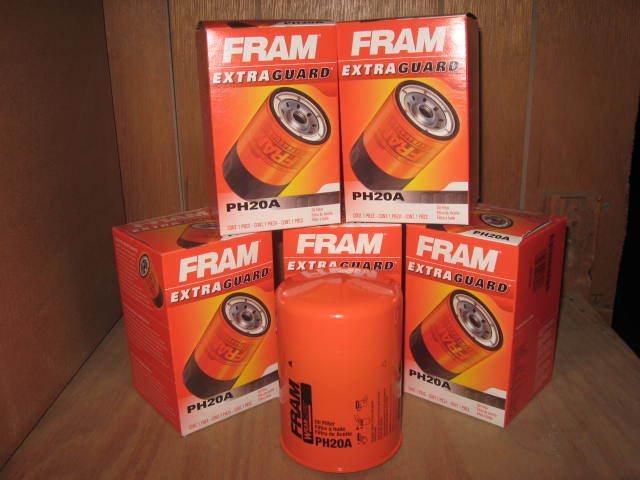 Many john deere tractor/loader/ fram ph20a oil filter lot(5 five) fits t19044