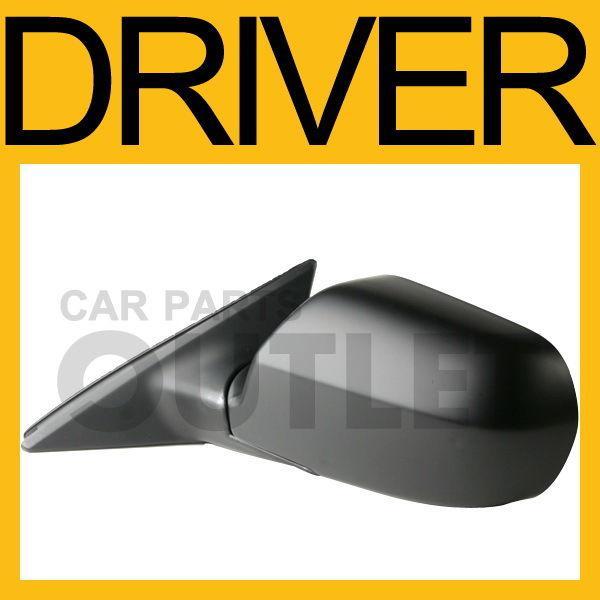 99-02 accord coupe power remote mirror manual foldaway non heated ex/se 2dr left