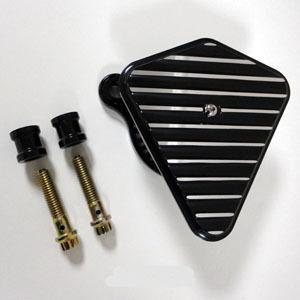 Joker machine high performance diamond air cleaner finned black ano h-d xl 07-12