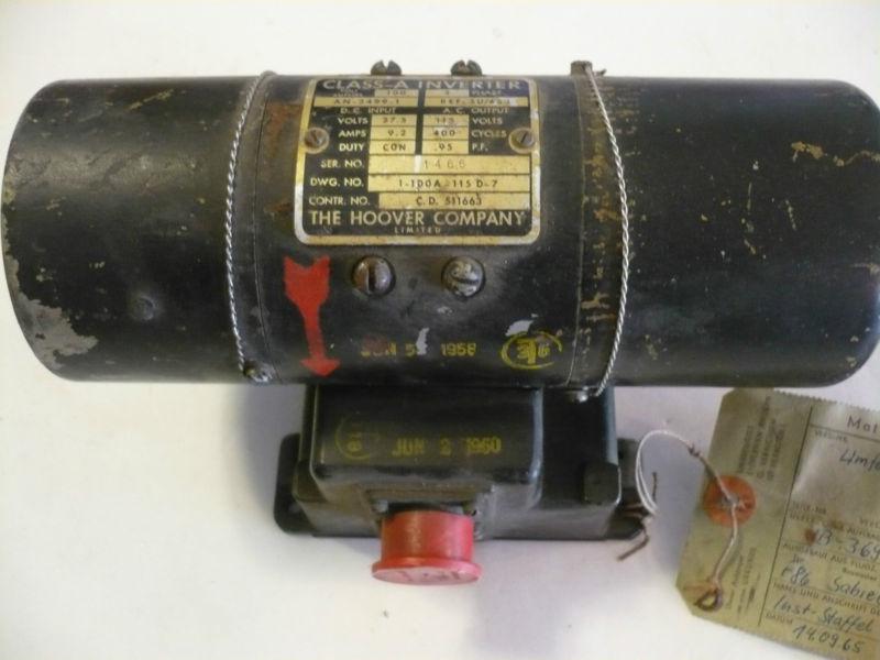 Class-a inverter, a/n x-3499-1 hoover company 1958