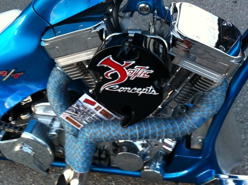 Purchase 15' SNAKESKIN RAT WRAP Header/Motorcycle Exhaust Pipe Wrap