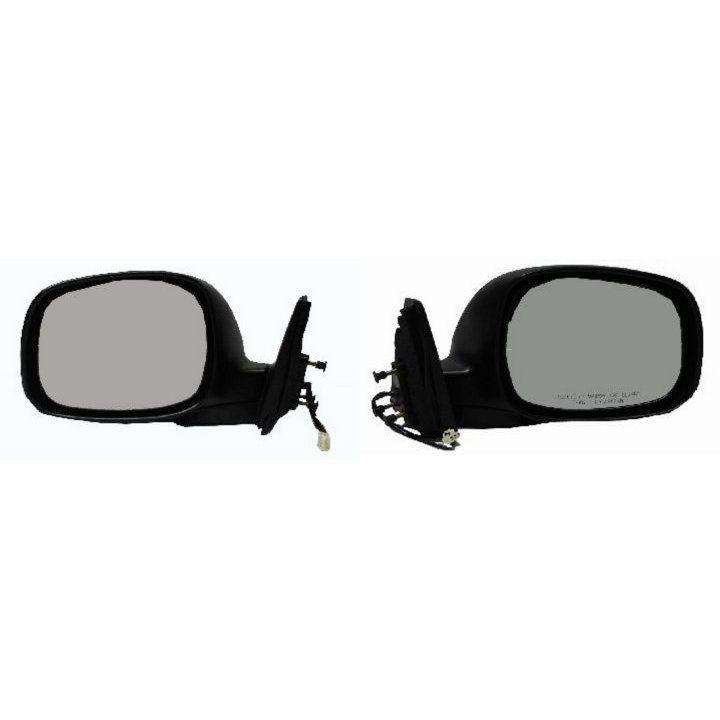 Power side view door mirror foldaway assembly pair set driver passenger lh+rh