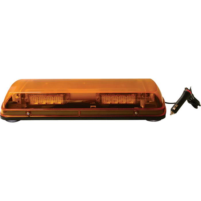 Blazer class ii amber warning lightbar- 24 leds 24 flash patterns #c4850aw