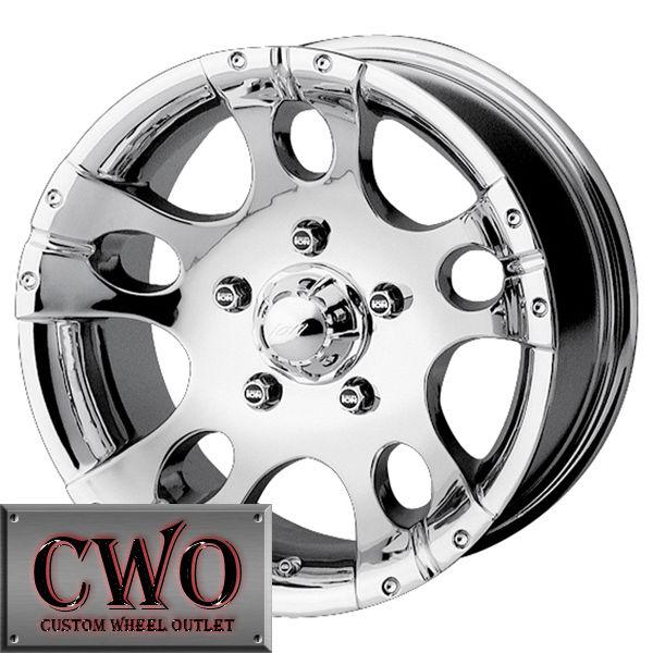 16 polished ion 158 wheels rims 5x139.7 5 lug dodge ram dakota durango